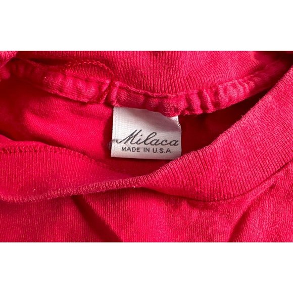 Pink VTG 1990s COW/PIG/BEAR BEST BUDS FOREVER CUTE T-Shirt USA One Size Milaca - Picture 7 of 9